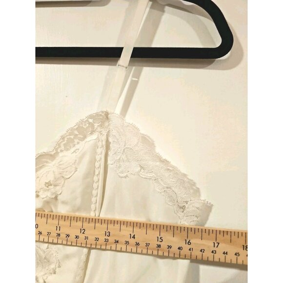 Kayser Lace Slip Dress Elena Gilbert Vampire Diaries ALT White MED Made in UK - Picture 5 of 9